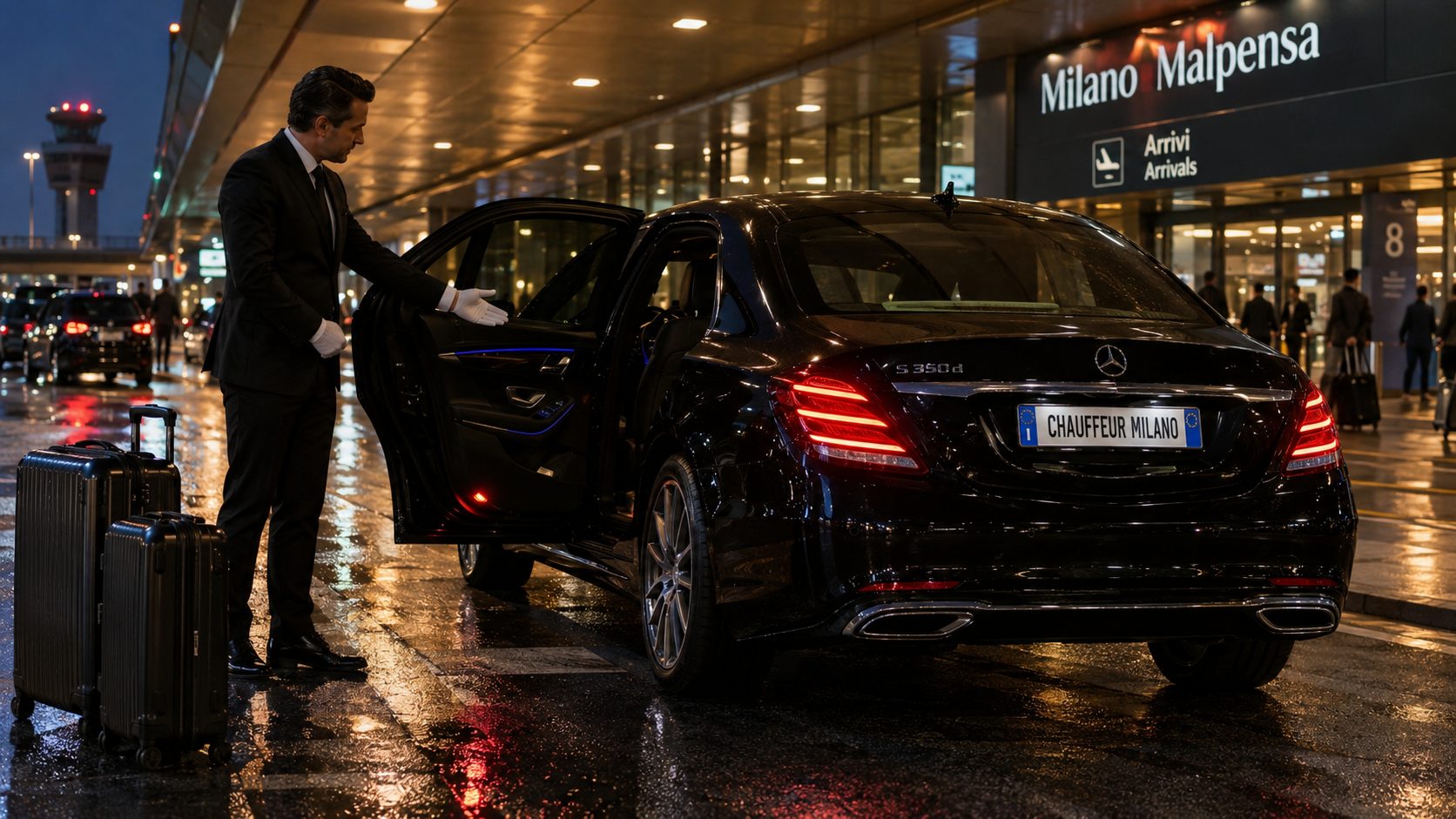 First-Class-Limousine — Mercedes-Benz S-Klasse oder vergleichbar